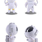 Galaxy Star Projector Starry Sky Night Light Astronaut Lamp Home Room Decor Decoration Bedroom Decorative Luminaires Gift